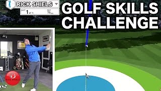 GOLF SKILLS CHALLENGE WITH RICK SHIELS [upl. by Auhsoj]