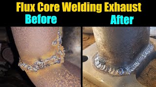 How To Weld Thin Metal Using Flux Core Gasless Welder  Flux Core Welding Tips And Tricks [upl. by Aeht288]