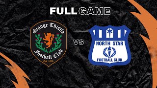 Full Replay FQPL U18 Grange Thistle v North Star [upl. by Iramohs]