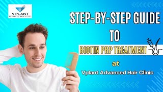 StepbyStep Guide to Biotin PRP Treatment at Vplant Advanced Hair Clinic [upl. by Recha]