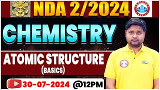 NDA 022024  NDA Practice Set 13 Atomic Structure Chemistry For NDA 2024 By Saurabh Sir [upl. by Hermon293]