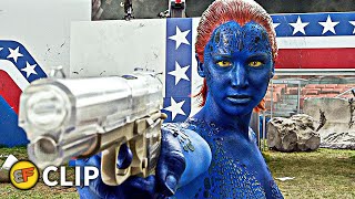 Mystique vs Magneto  XMen Days of Future Past 2014 Movie Clip HD 4K [upl. by Stacie]