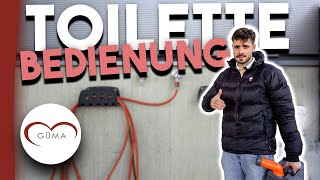 🚽 Das ToilettenTutorial  Zerhacker und Kassettentoilette  Bedienung Vorbereitung und Reinigung🌟 [upl. by Htiderem338]