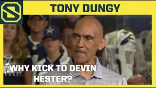 Tony Dungy Made it a Point to Kick to Devin Hester at the Super Bowl [upl. by Shaylyn]