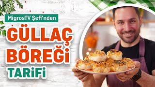 Güllaç Yufkasından Peynirli Börek Tarifi  MigrosTV Şefinden Tarifler [upl. by Pacifica695]