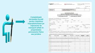 Model declaratie completa  Impozit pe mijloacele de transport [upl. by Lertsek937]