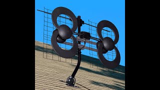 ClearStream™ 4V UHFVHF IndoorOutdoor HDTV Antenna  Assembly and Installation Outdoors [upl. by Baiss]