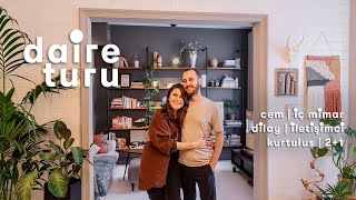 Daire Turu Dilay ve Cemin Kurtuluştaki 21 Evi [upl. by Einahteb]