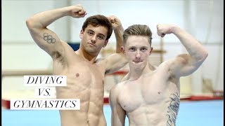 Diving into Gymnastics with Nile Wilson I Tom Daley [upl. by Ayor91]