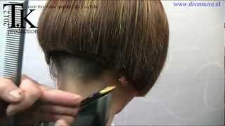 Always look HOT at Christmas hairdressers video of Ninas hair by Theo Knoop [upl. by Nrubua]