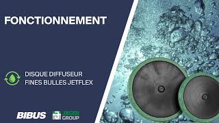 Comment Fonctionne le DISQUE DIFFUSEUR à membrane fines bulles [upl. by Yettie]