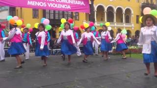 CARNAVAL DE COQUETAS EN PLAZA DE GOBIERNO DE LIMA [upl. by Kronfeld465]