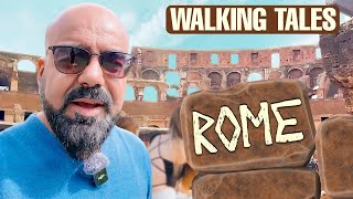 Inside the Ancient Colosseum of Rome Italy  Walking Tale 24  Junaid Akram [upl. by Ynnahc]