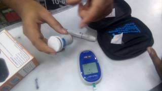 How to Use Glucometer  Diabetes test  Blood Glucose sugar level test Bangla [upl. by Rambert]