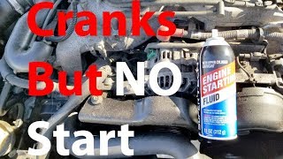 How to Start a Car that Cranks but Doesnt Start How to Start a Car In Cold with Frozen Gas Lines [upl. by Reinal862]