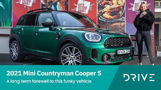 2021 Mini Countryman Cooper S Long Term Farewell  Drivecomau [upl. by Ainesy]