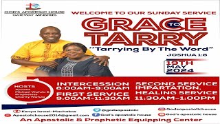 19TH MAYWELCOME TO OUR SUNDAY SERVICEGRACE TO TARRYquotTarrying by the WORDquot2ND SERVICE [upl. by Bej]