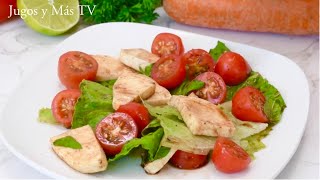 3 Recetas De Ensaladas Para Bajar De Peso [upl. by Shandeigh]