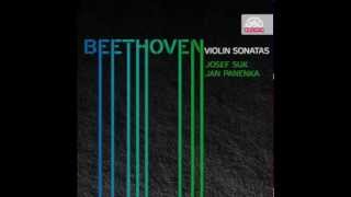 Josef Suk Jan Panenka  Beethoven Violin Sonata 3 in E flat major Op 123 [upl. by Blanding]