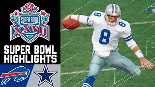 Super Bowl XXVII Recap Bills vs Cowboys  NFL [upl. by Haerr]