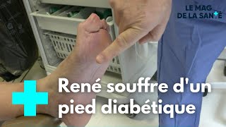 Diabète  attention aux complications au niveau du pied   Le Magazine de la Santé [upl. by Diraf358]