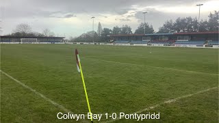 Colwyn Bay 10 Pontypridd highlights [upl. by Ribble]