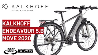 Kalkhoff Endeavour 5B Move toronto grey matte 2020 360 spin bike review [upl. by Helaina]