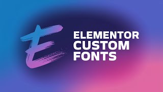 Elementor шрифты  как добавить шрифт в elementor  Elementor Fonts  How to Add a Font in Elementor [upl. by Enajyram]