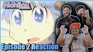 RUNNING THROUGH THE HALLWAY  Nichijou Ep 2 Reaction [upl. by Barnie]