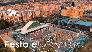 Festa e Birres Korce nga Ajri  Korce Beer Festival from the Air  Video 4K 1882023 [upl. by Osmen]