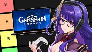 Ranking Genshin Characters as GENSHIN PLAYERS 🎮 [upl. by Aniuqahs]