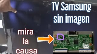 TV Samsung no tiene imagen  👉 👉mira la causa [upl. by Ynottirb]