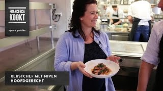 KerstChef Linzen pompoen en eend van Niven Kunz  Francesca Kookt [upl. by Kirred76]