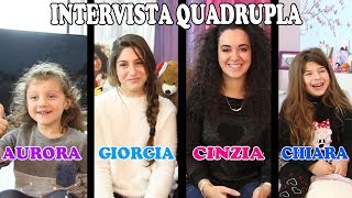 INTERVISTA QUADRUPLA  Un Anno Dopo [upl. by Adranoel723]