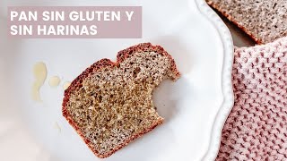 Deliciosa receta de pan sin gluten y sin harinas  Combinación de trigo sarraceno y arroz en grano [upl. by Charlet]