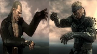 Solid Snake vs Liquid Ocelot Full Moveset Highest Difficulty Full HD [upl. by Matthus400]