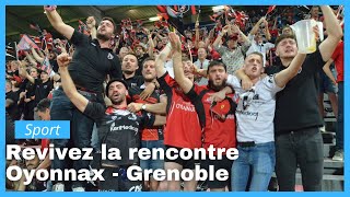 Rugby  Les moments forts de la rencontre Oyonnax  Grenoble [upl. by Idnarb2]