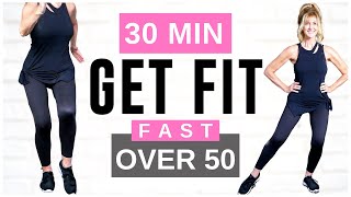 30 Minute GET FIT Indoor Walking Workout For Women Over 50 [upl. by Alister]