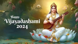 Happy Vijayadashami 2024sree saraswathy namosthuthe muthuswamy dikshithar Krishnamoorthy R [upl. by Aiciles]