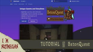 TUTORIAL BetonQuest Is it right for me [upl. by Crellen]