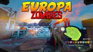 Europa Full Easter Egg and Boss Fight BO3 Custom Zombies [upl. by Tyoh]