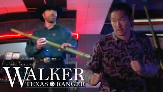 Walker Texas Ranger  Walker Annihilates Gang With A Pool Cue ft Chuck Norris  Wild Westerns [upl. by Lanos173]