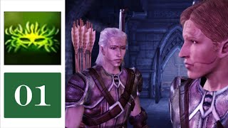 Lets Play Dragon Age Dalish Origin  01  Mirror Mirror [upl. by Aelahc113]