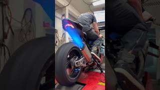 2023 BMW M1000RR Makes 204whp On The Dyno With 91 Pump Gas [upl. by Shanks344]