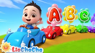 ABC Song  Learn ABC Alphabet for Children  Alphabet Mat  Kids Songs amp Nursery Rhymes  LiaChaCha [upl. by Ecydnarb590]