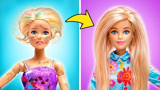 Luxury Barbie Makeover ✨ Beautiful Doll Outfits and DIY Accessories [upl. by Nahoj456]