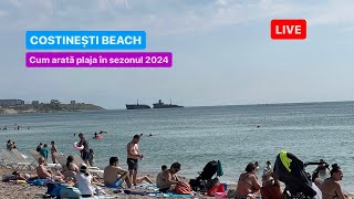 🔴LIVE din COSTINEȘTI BEACHROMANIA♦️CUM ARATĂ PLAJA LA ÎNCEPUTUL SEZONULUI 2024 [upl. by Jacoba]