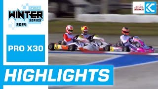 2024 SKUSA Winter Series Round 4 Highlights Pro X30 [upl. by Patsy]