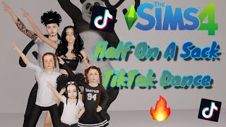 TikTok quotHalf On A Sackquot TikTok Dance Animation for The Sims 4 [upl. by Dunson]