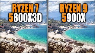 5800X3D vs 5900X Benchmarks – 15 Tests  Tested 15 Games and Applications [upl. by Delanie]